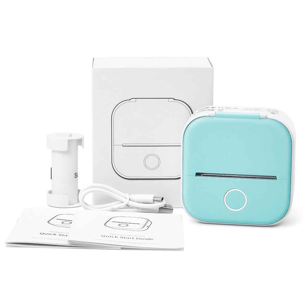 Phomemo T02 Inkeless Bluetooth Thermal Sticker Printer with 1 Roll Paper - TTpen