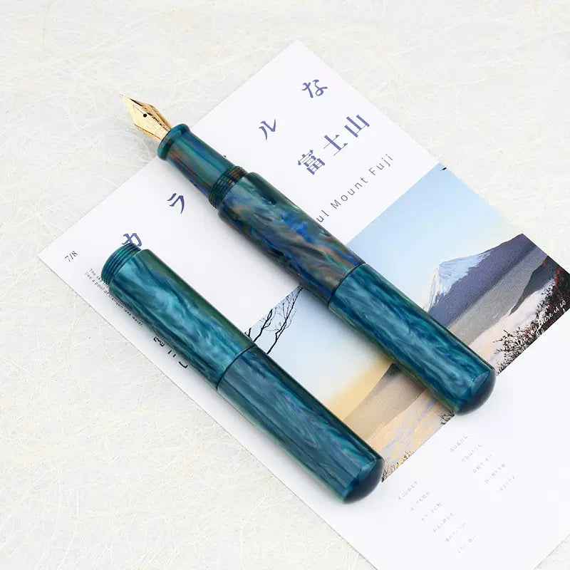 MAJOHN Wancai Mini Transparent Pocket Fountain Pen Fine Nib 0.5mm - TTpen