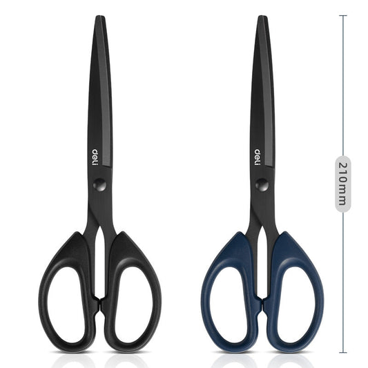 DELI 8 INCH Scissor for Craft School Office Work,2 Pack