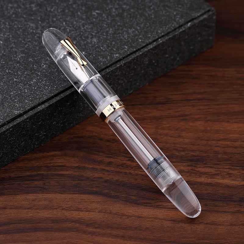 Majohn C4 Eyedropper Fountain Pen Transparent Acrylic with Box - TTpen