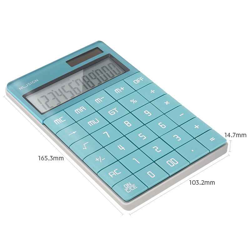 DELI NUSIGN NS041 Desk Calculator 12 Digit Large Display - TTpen