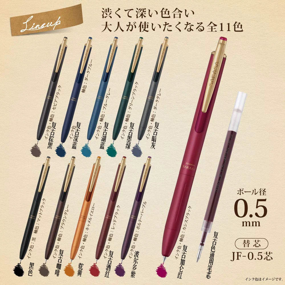 Zebra Sarasa Grand Gel Ink Pen 0.5MM
