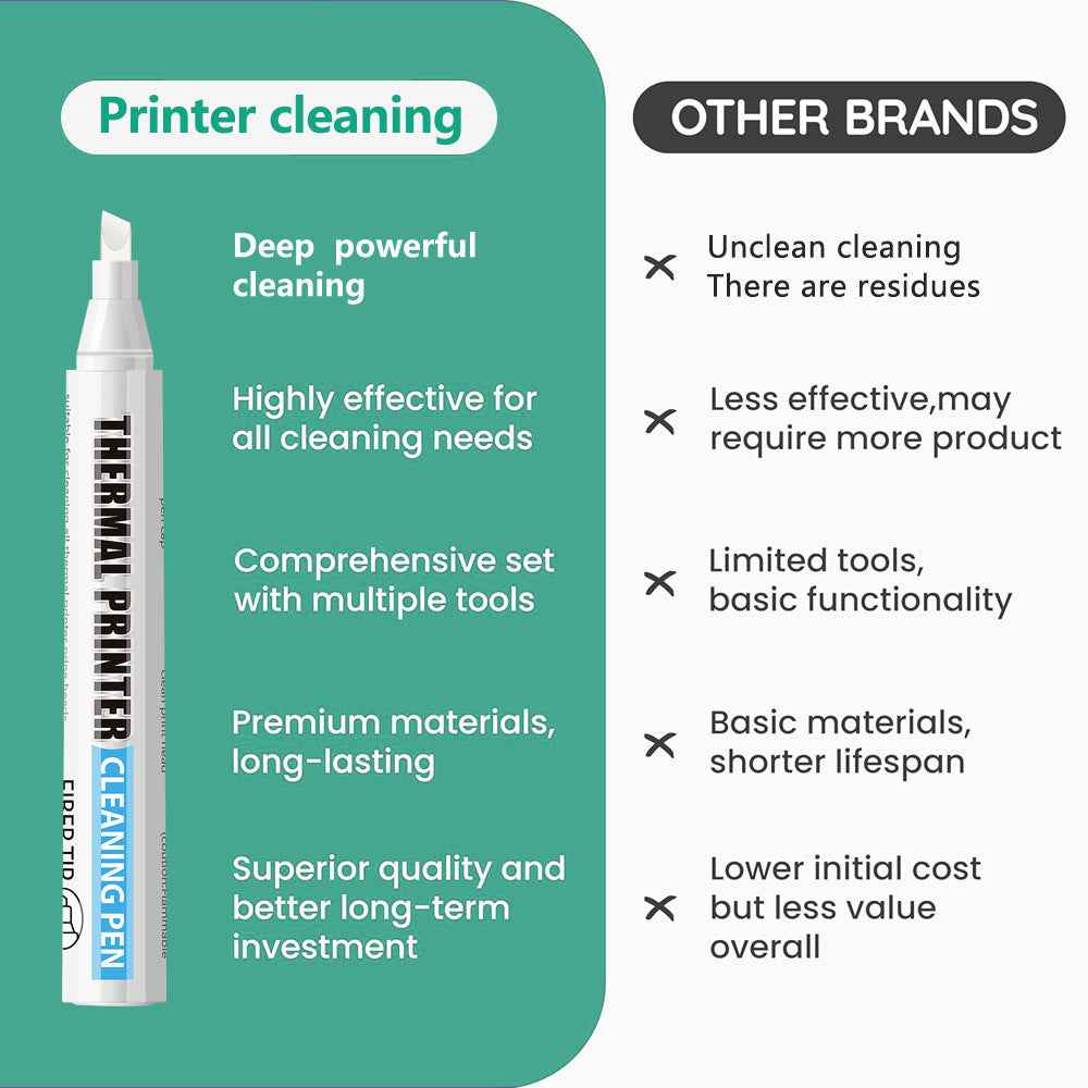 Thermal Printer Cleaning Pen 10 Pack