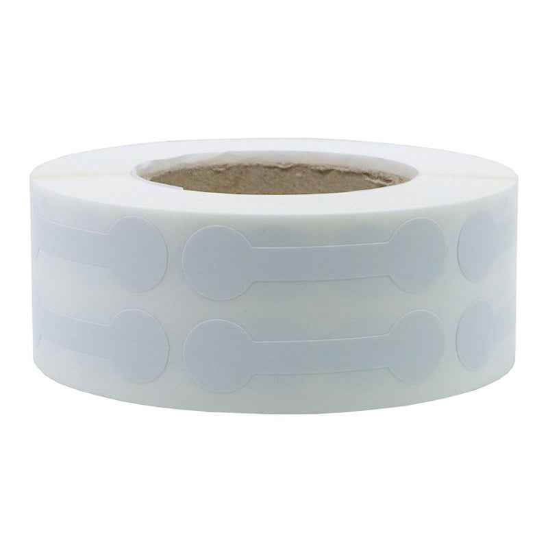 1500pcs Barbell Jewelry Price Tags White Kraft Paper Stickers - TTpen