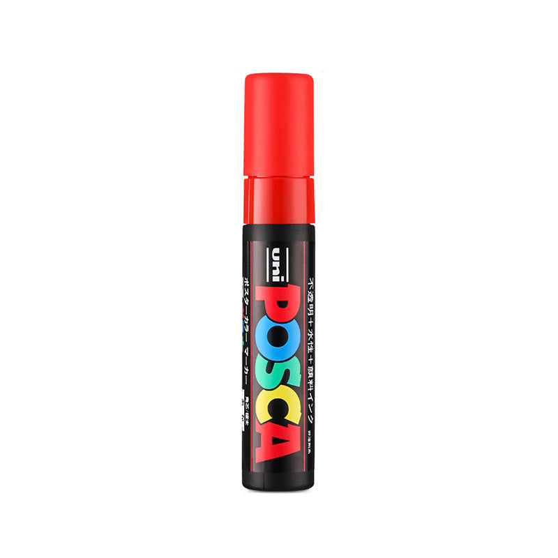 UNI POSCA PC-17K Paint Markers,15mm Extra Broad Tip,Single Red