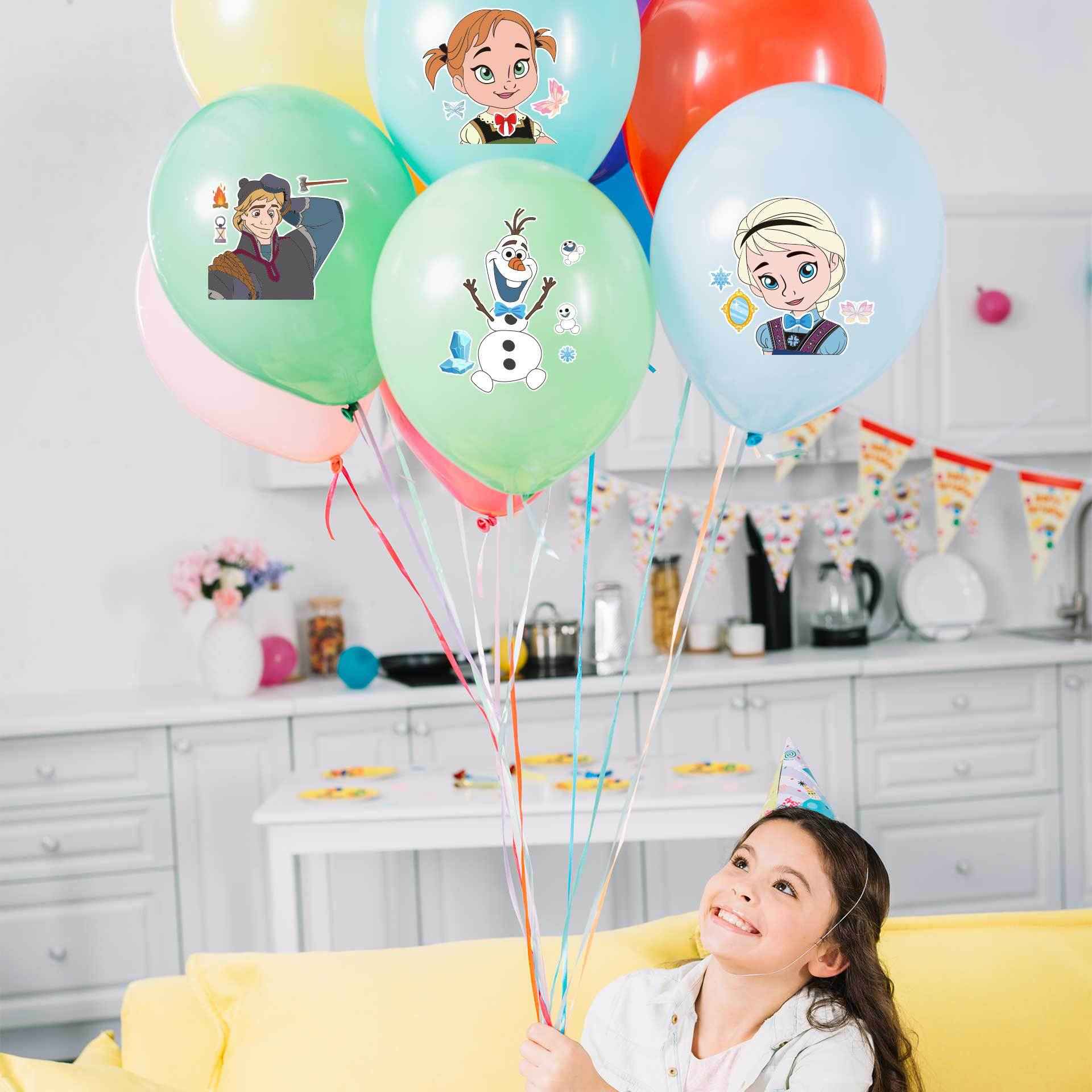 32Pcs Frozen Princess Make a face Stickers for kids - TTpen