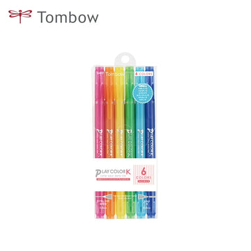Tombow Play Color K Felt Tip Pen Set 6/12/24/36 Colors