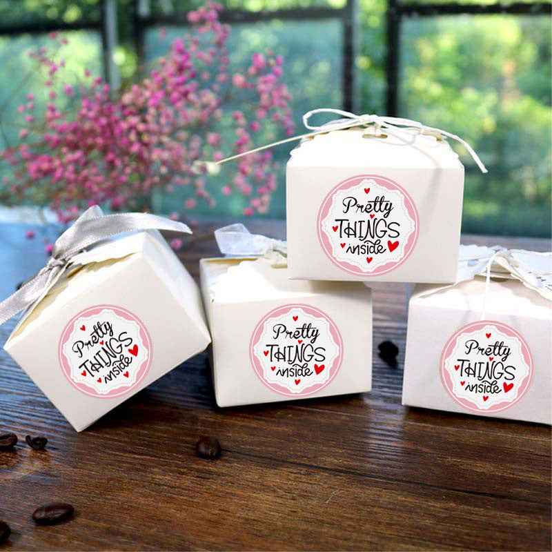 2000pcs Pretty Things Inside Stickers,Round 1 Inch Adhesive Labels - TTpen