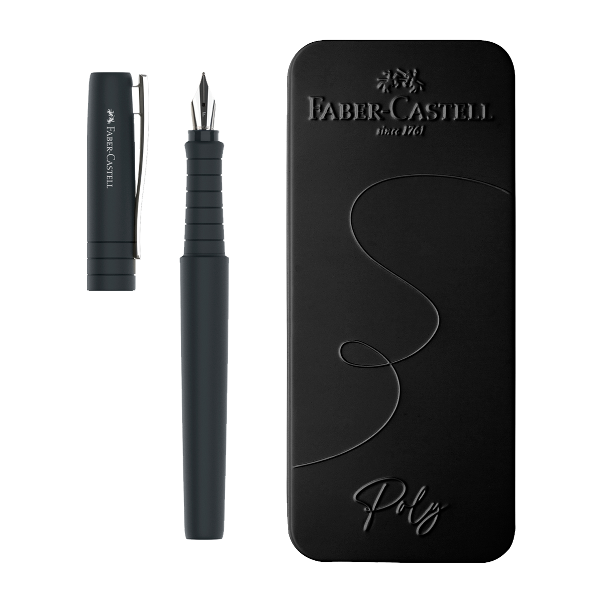 Faber-Castell Poly Ball Fountain Pen Fine Nib - TTpen