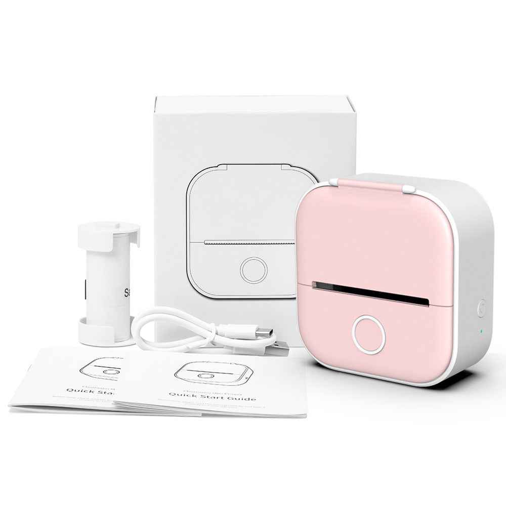 Phomemo T02 Inkeless Bluetooth Thermal Sticker Printer with 1 Roll Paper - TTpen