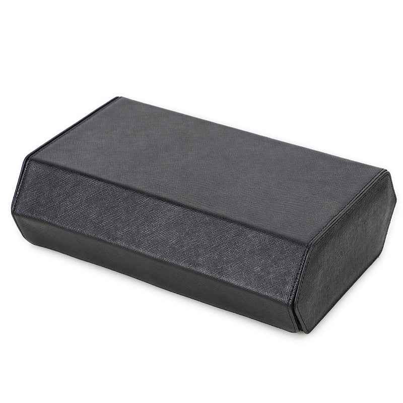 Genuine Leather Hexagon 8-Watches Roll Case