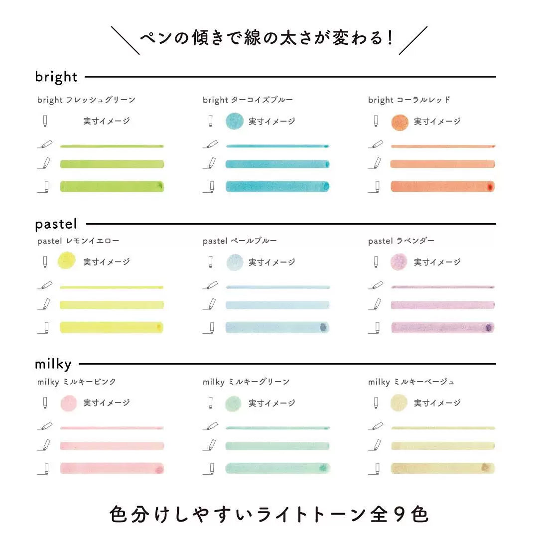 Midori DESIGNPHIL Join Dots Marker Pen 3in1