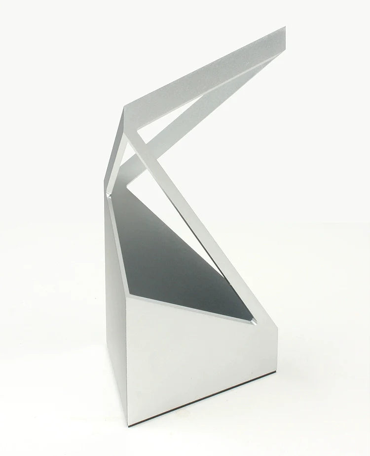 Architectural Aluminum Pen Holder - Modern Desktop Organizer