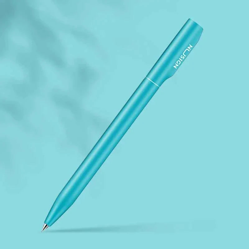 DELI Nusign NS552 Rotating Ballpoint Pen – 0.5mm Black Ink 4 Pack