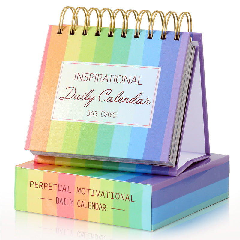 2024 Motivational 365 Daily Desk Calendar with Inspirational Quotes E