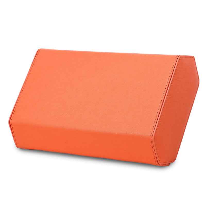Genuine Leather Hexagon 8-Watches Roll Case