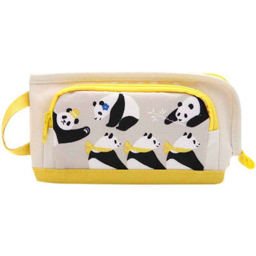 KOKUYO Cute Panda Pencil Case Stationery Pen Pouch