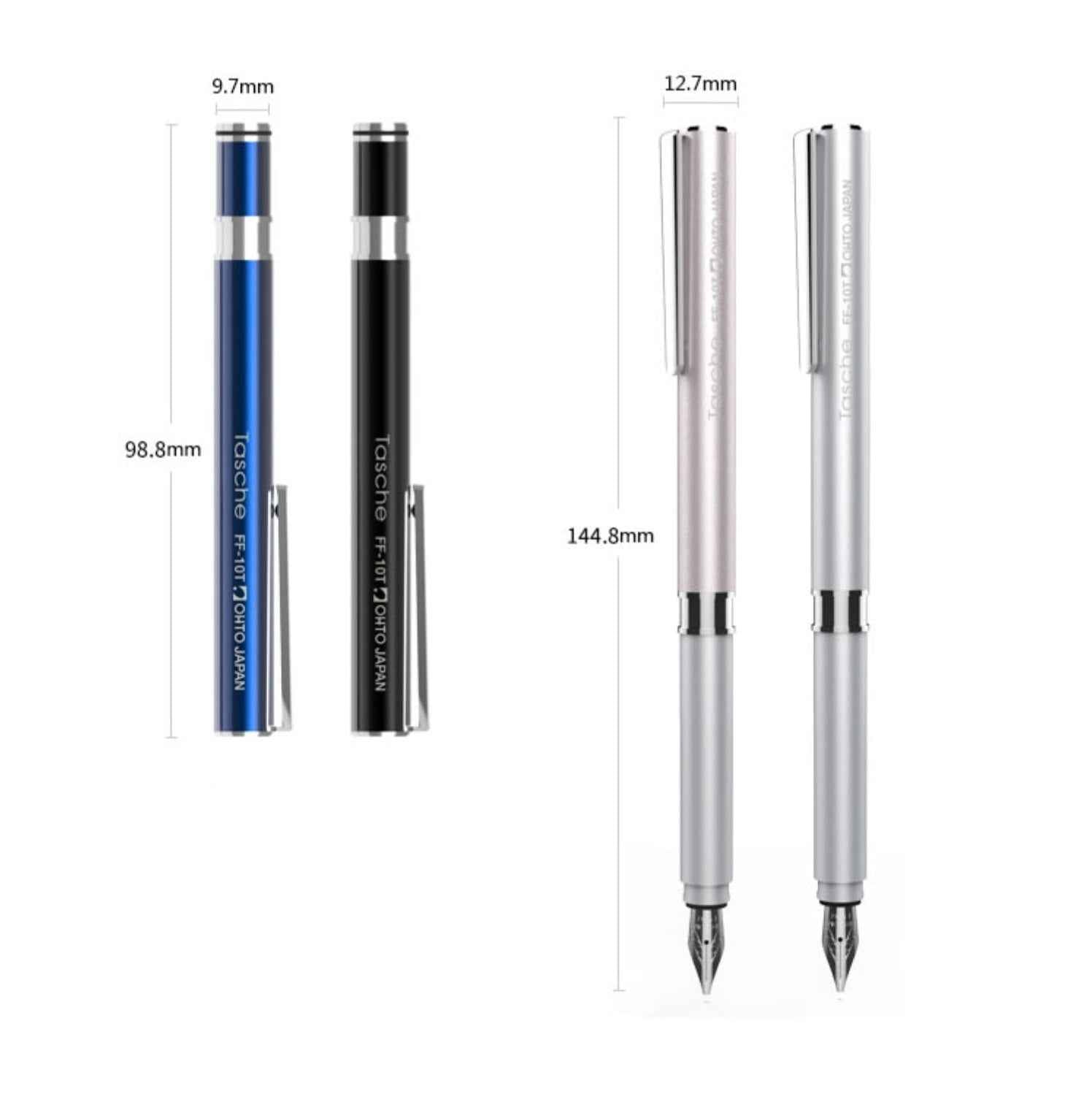 OHTO Japan Tasche Fountain Pen - 0.5mm Fine Nib