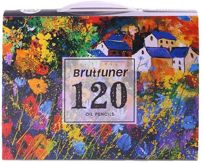 BRUTFUNER 120 PCS Oil Based Classic Colored Pencils Drawing Set - TTpen
