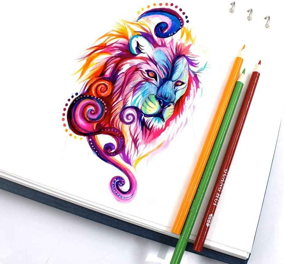 BRUTFUNER 160 Colors Oily Art Pre-Sharpened Coloured Pencils Set - TTpen