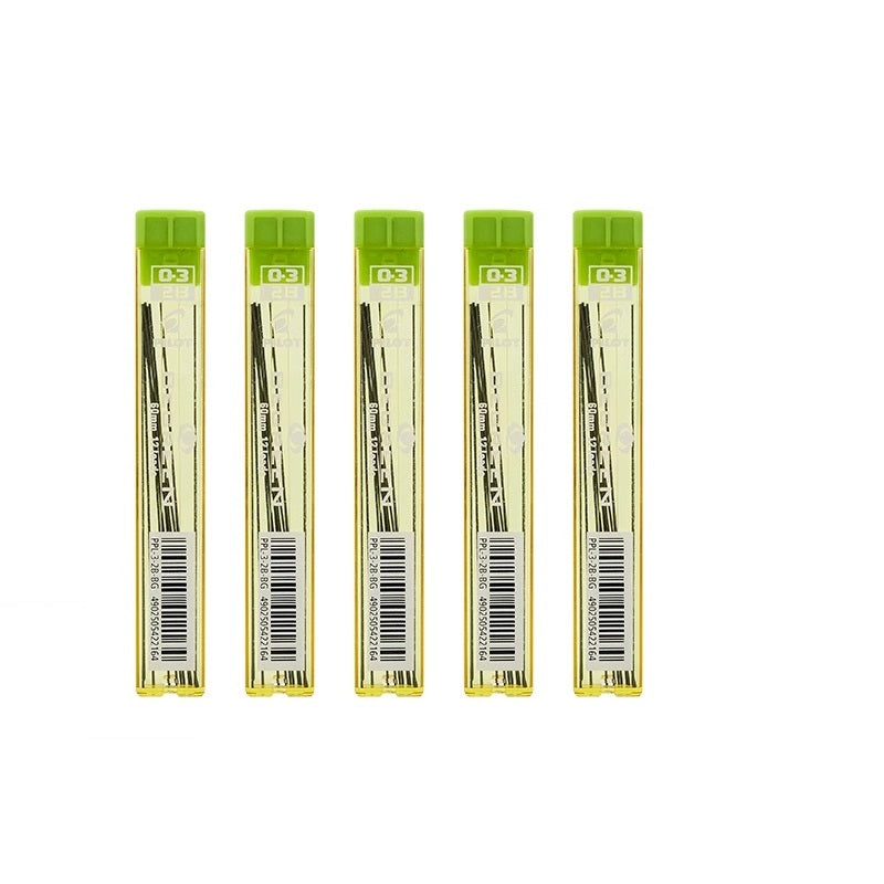 PILOT Begreen Pencil Refills,HB/2B Leads,0.3/0.5/0.7mm,5 Pack - TTpen