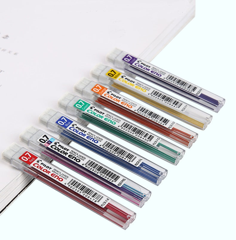 PILOT 8 Color Eno Pencil Leads 0.7mm
