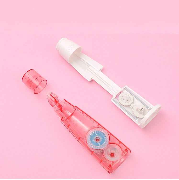 PLUS Glue Tape 1/4" Wide Adhesive,1 Body with 5 Refills