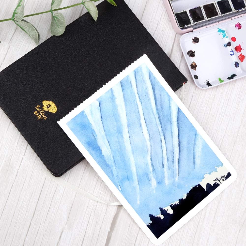 Paul Rubens Watercolor Journal 140lb Hot Pressed,20 Sheets