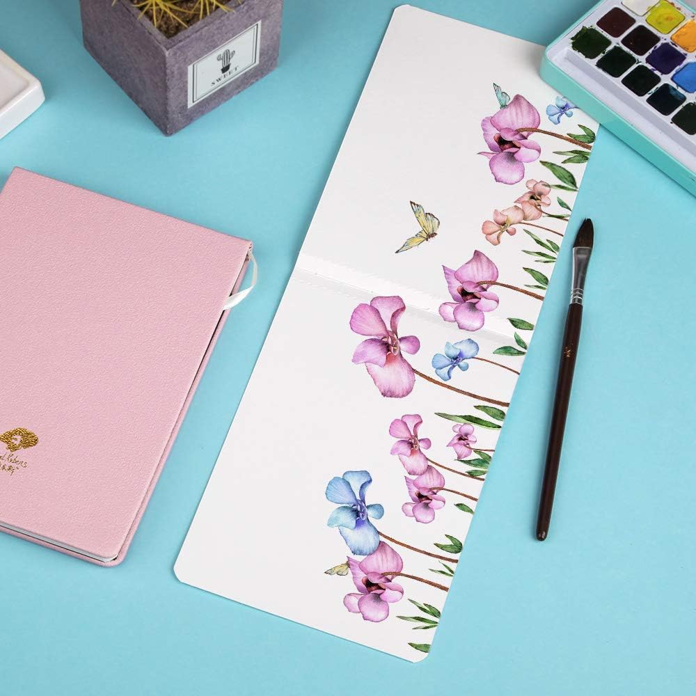 Paul Rubens Watercolor Journal 140lb Hot Pressed,20 Sheets