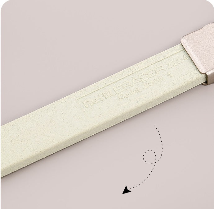 Pentel Clic Eraser Metal Shell for Pencil/Gel/Ballpoint Pen