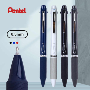 Pentel EnerGel 3 Multi-Function,3-Ink Gel Pen, (0.5mm)