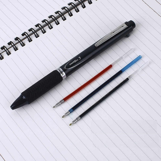 Pentel EnerGel 3 Multi-Function,3-Ink Gel Pen, (0.5mm)
