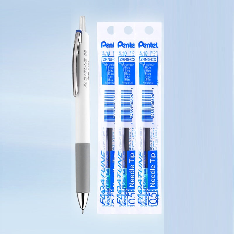 Pentel Floatune BZN205 Ballpoint Pen with 3 Refills 0.5mm