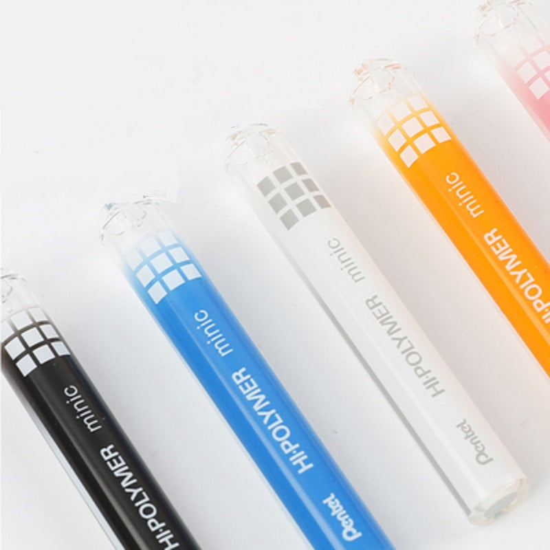 Pentel Hi-Polymer Minic Eraser Slide 5 Pack