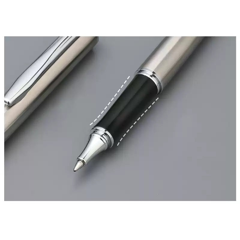 Pentel K600 Libretto Gel Roller Pen 0.7mm,All Metal,Black Ink