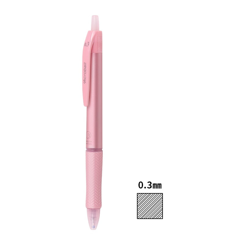 2pcs Pilot Acroball T Series Black Ballpoint Pen 0.3mm/0.5mm/0.7mm