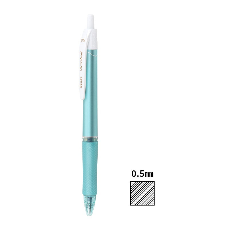2pcs Pilot Acroball T Series Black Ballpoint Pen 0.3mm/0.5mm/0.7mm