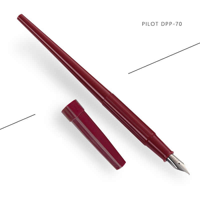 Pilot DPP70 Long Fountain Pen With Ink Converter For Calligraphy Writing