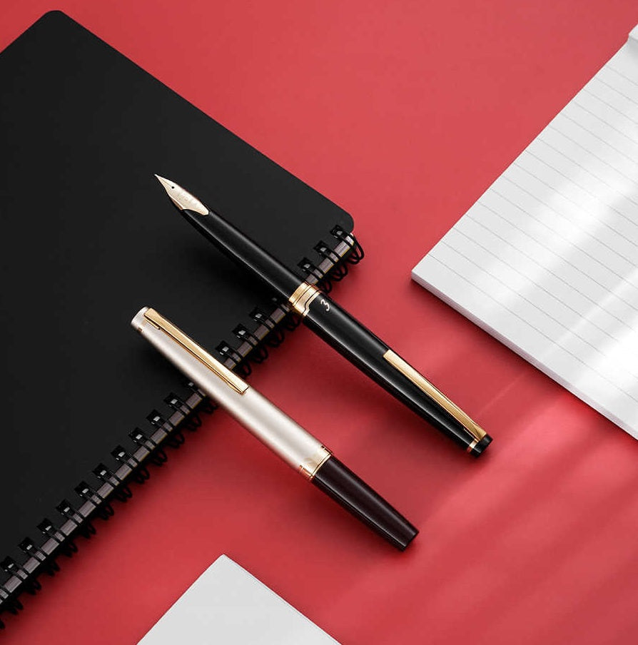 Pilot Elite E95S Fountain Pen with Ink Gift Box 14k Gold Nib