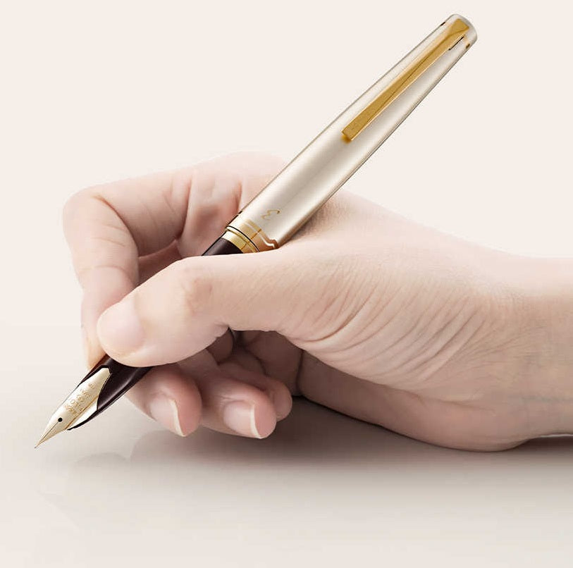 Pilot Elite E95S Fountain Pen with Ink Gift Box 14k Gold Nib