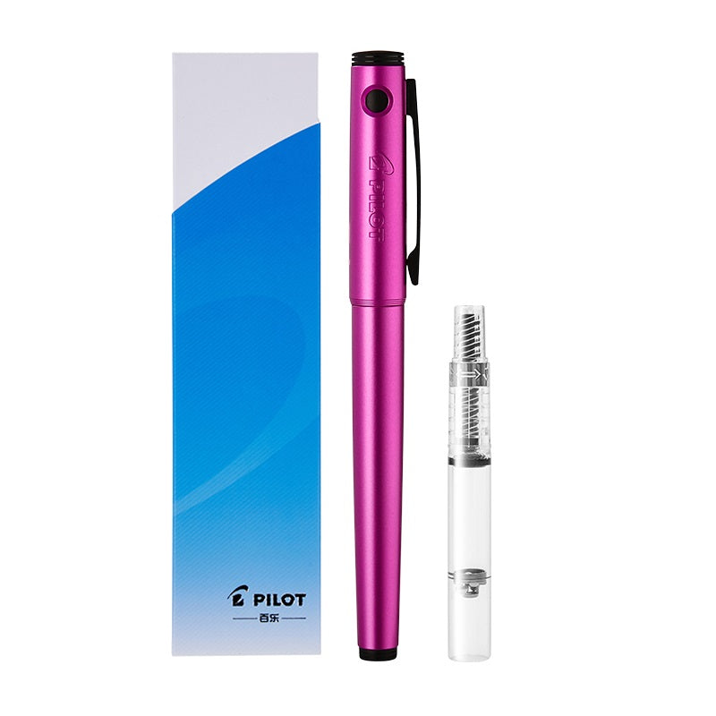 Pilot Explorer Fountain Pen - Pink - Medium Nib - TTpen