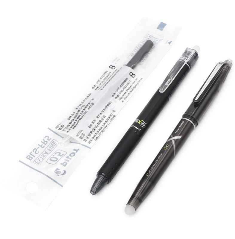 Pilot FriXion Ball Gel Pen Refill - 0.5mm Black/Red/Blue Ink 12 Pack