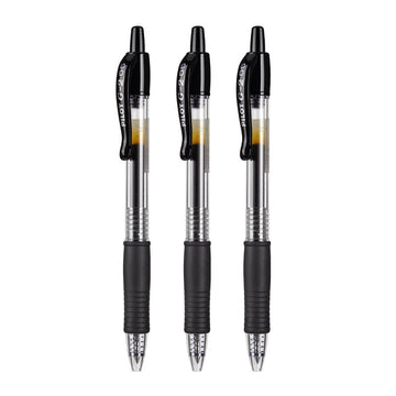 Pilot G2 Retractable Gel Pens- 0.7mm 3 Pack