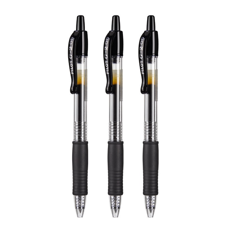 Pilot G2 Retractable Gel Pens- 0.7mm 3 Pack