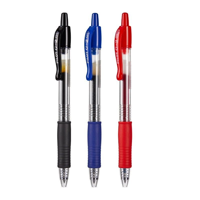 Pilot G2 Retractable Gel Pens- 0.7mm 3 Pack