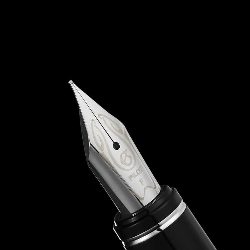 PILOT Grance Fountain Pen,Silver Alloy Fine Nib