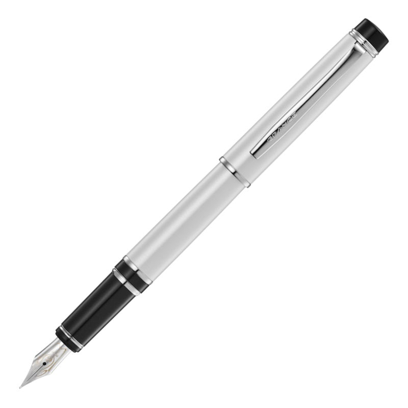 PILOT Grance Fountain Pen,Silver Alloy Fine Nib
