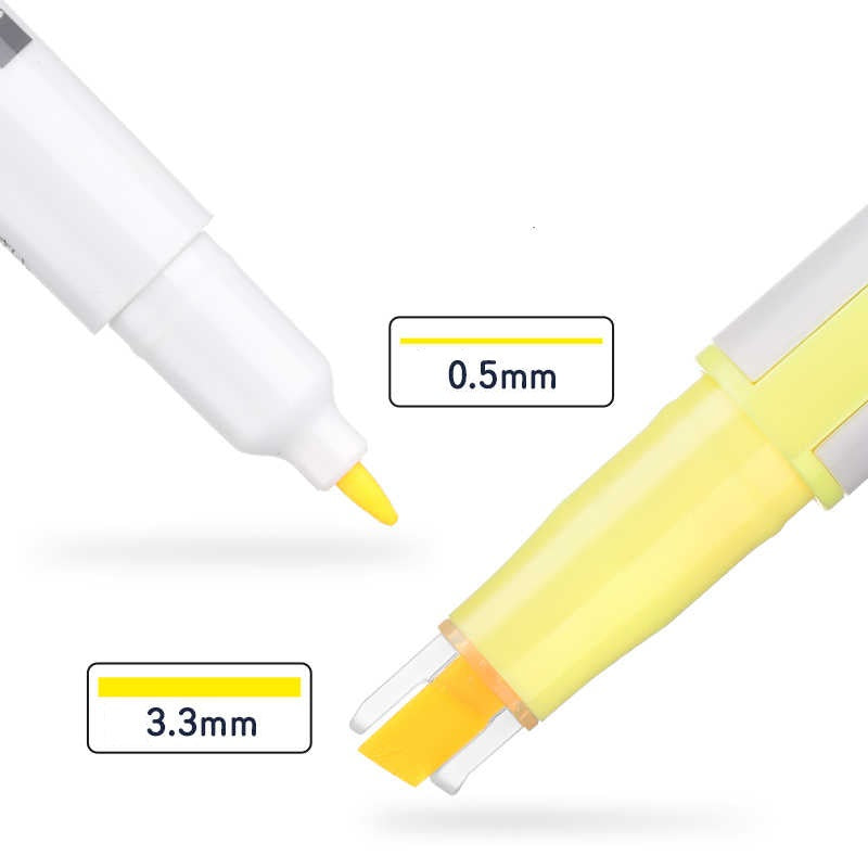 Pilot Kire-Na Dual Tip Highlighter - Set of 5 Colors