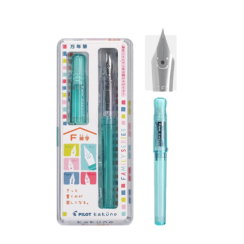 Pilot Kakuno Fountain Pen Family Series Smiley-Faced Nib