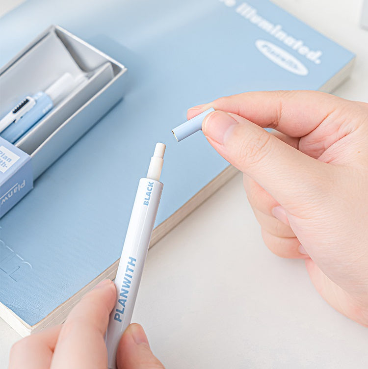 Planwith 4in1 Gravity Multi-Pen 0.7mm Ballpoint 0.5mm Mechanical Pencil